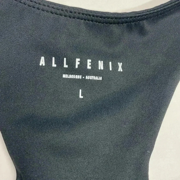 ALLFENIX Color Block Sports Bra Womens Size Large Athleisure Athletic Running - Picture 2 of 4